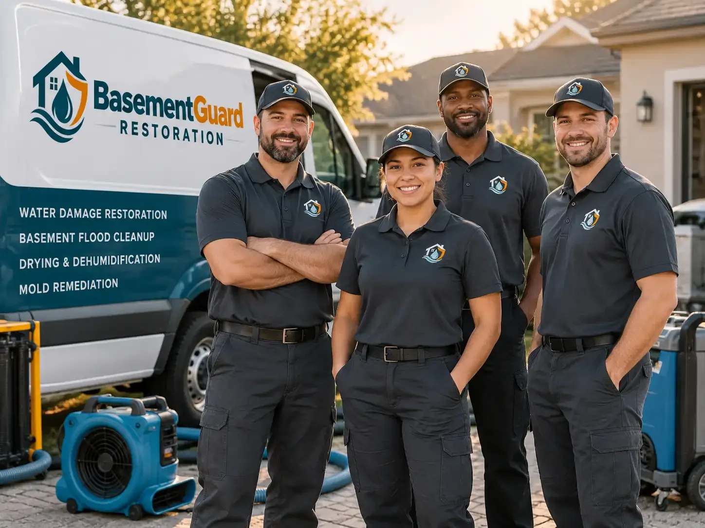 Basement Water Damage Restoration company in Goldsmith, IN
